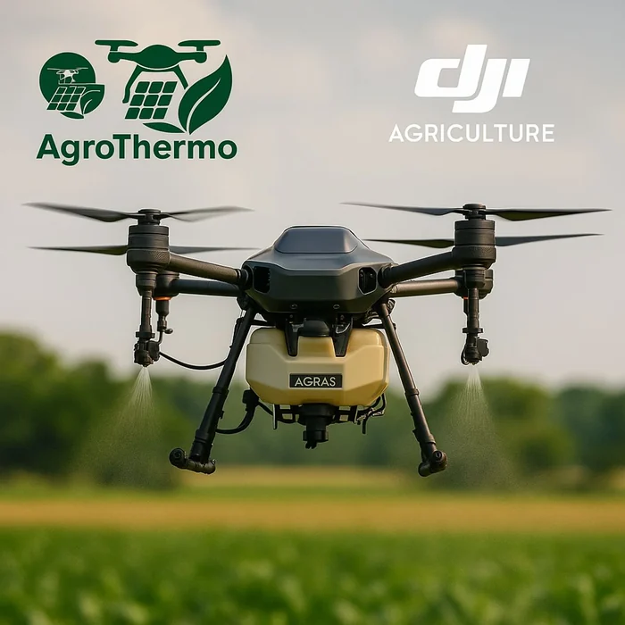 DJI Agras T70 da Agrothermo